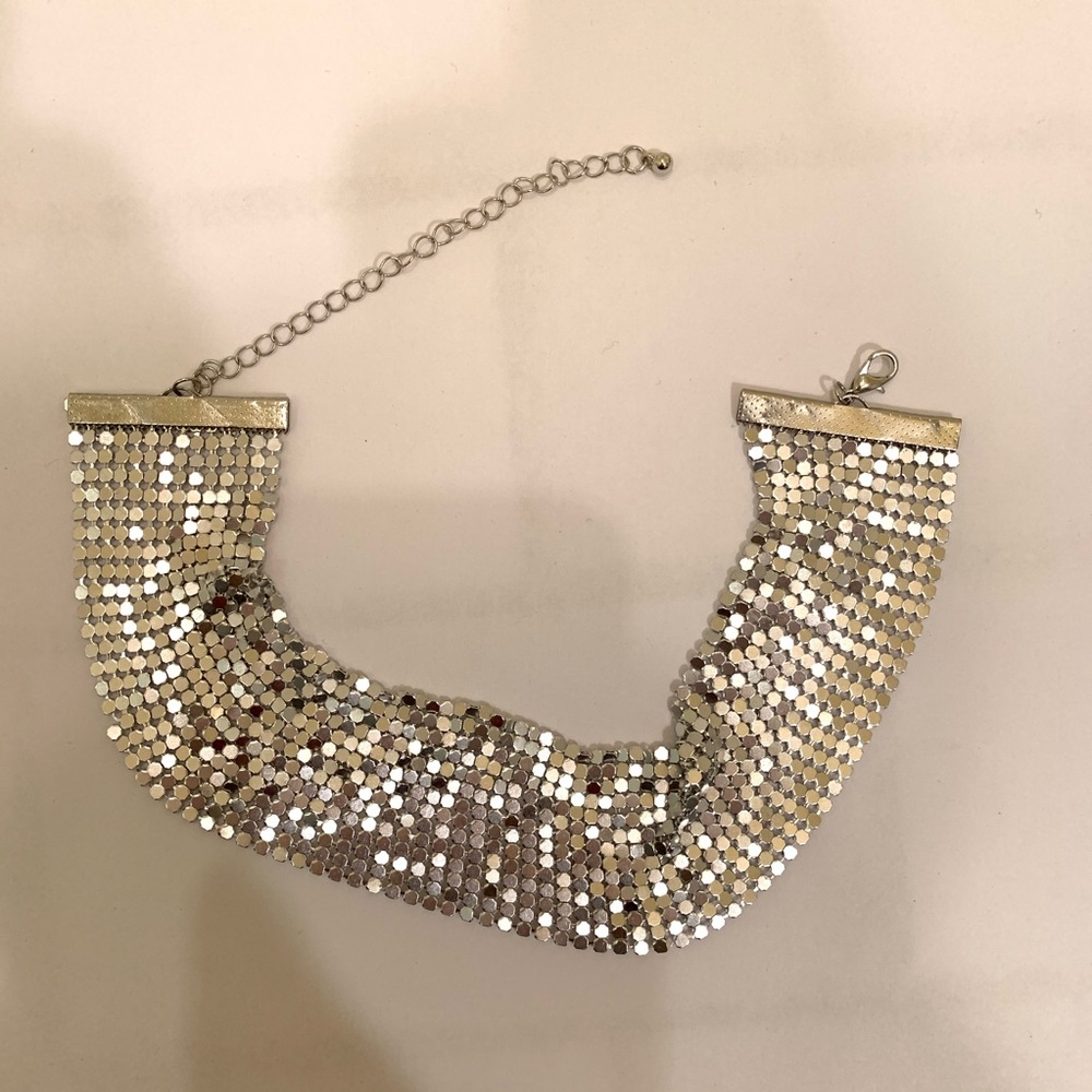 Silver Chain Choker